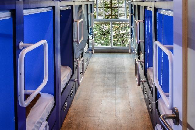 Qb Sleep Capsule Hotel Kuta Lombok Værelse billede